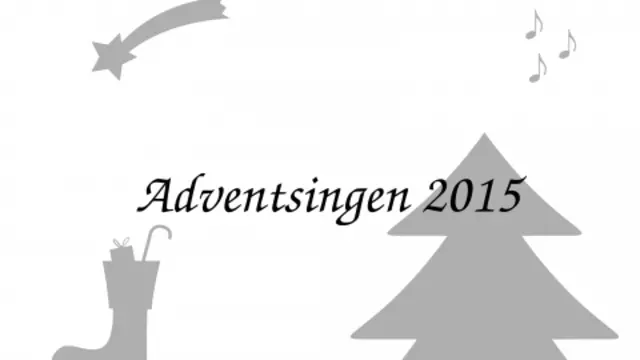 Adventsingen 2015: Wir brauchen euch!